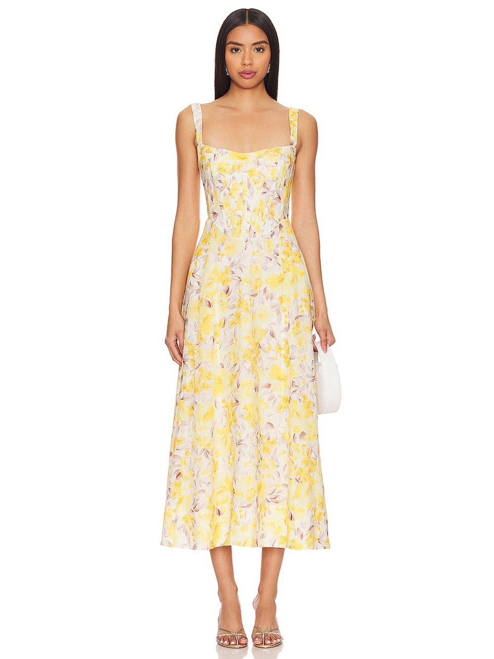 Bardot Lilah Corset Midi Dress